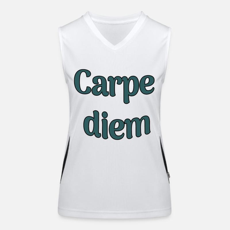 Carpe diem Women's Functional Contrast Tank Top