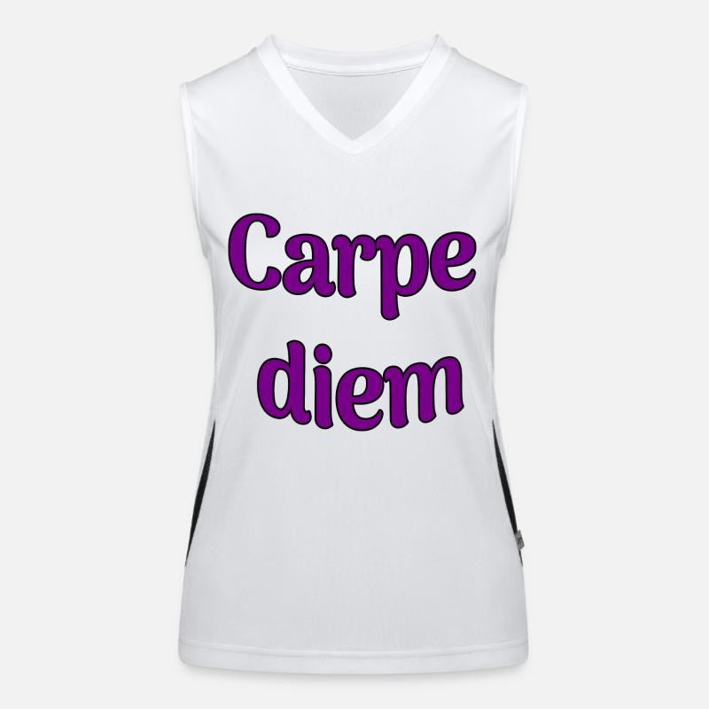 Carpe diem Women's Functional Contrast Tank Top