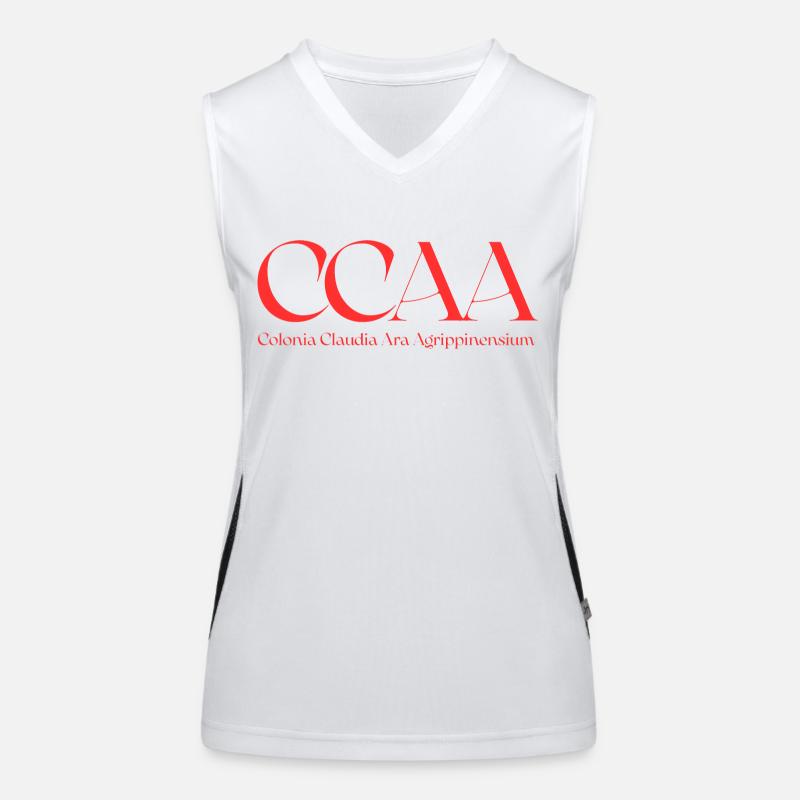 ccaa4 Funktionelles Kontrast-Tank Top für Frauen