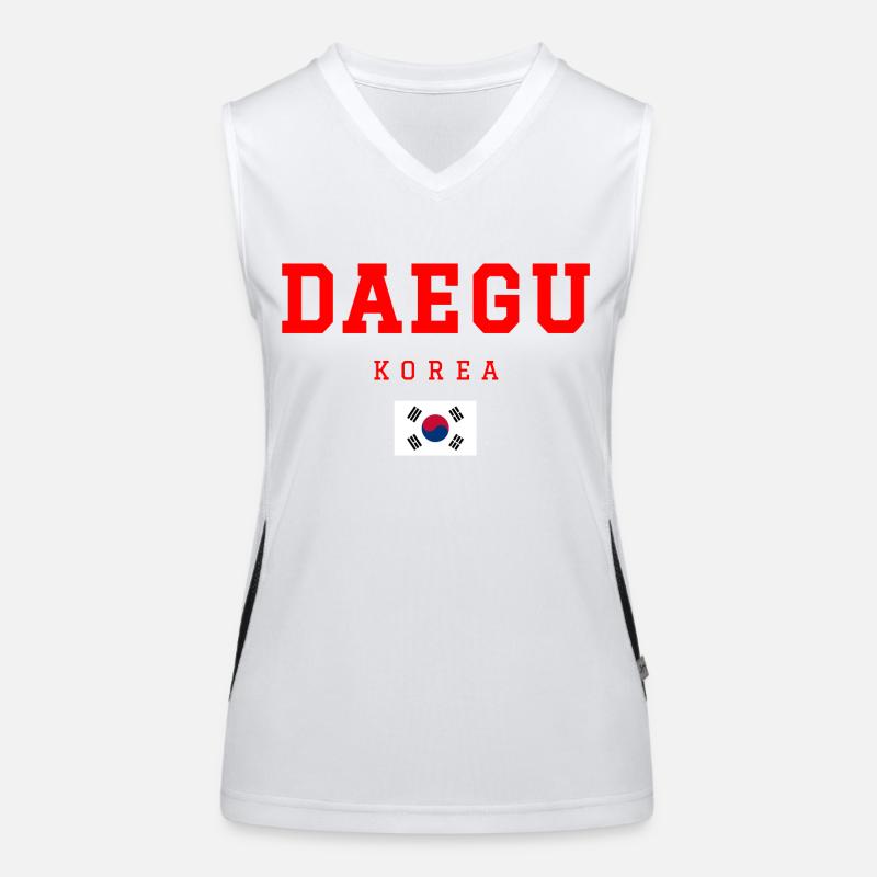 Daegu Corée Débardeur respirant contrasté Femme