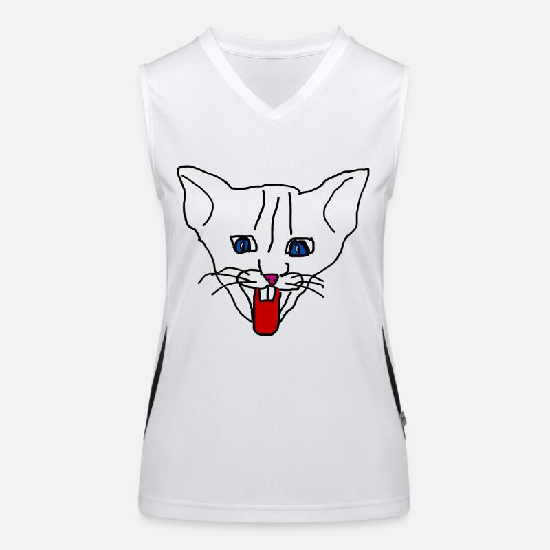 Cat Women's Functional Contrast Tank Top