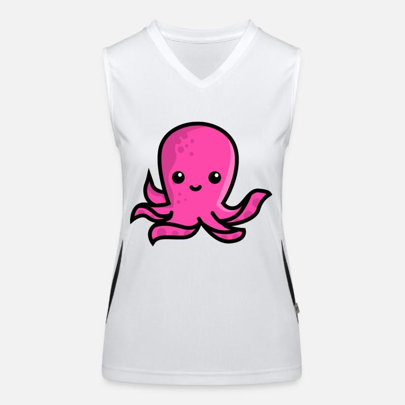 Octopus Women's Functional Contrast Tank Top