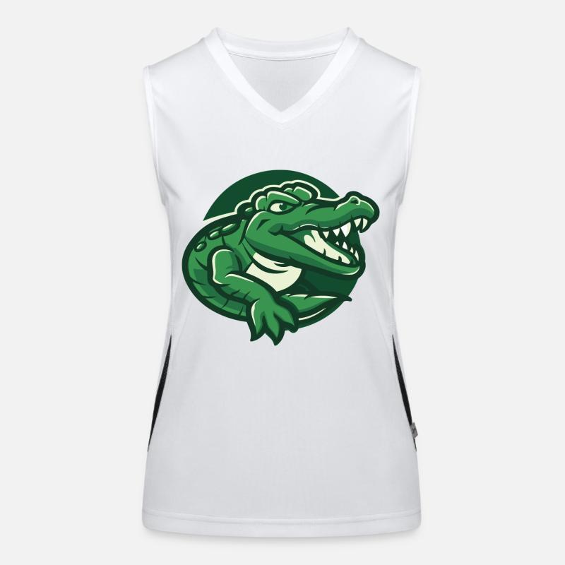 Hans le crocodile Débardeur respirant contrasté Femme