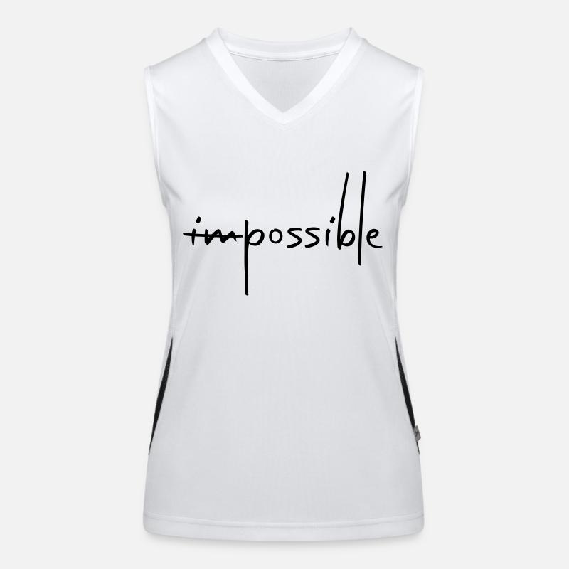 UNMÖGLICH MÖGLICH Funktionelles Kontrast-Tank Top für Frauen