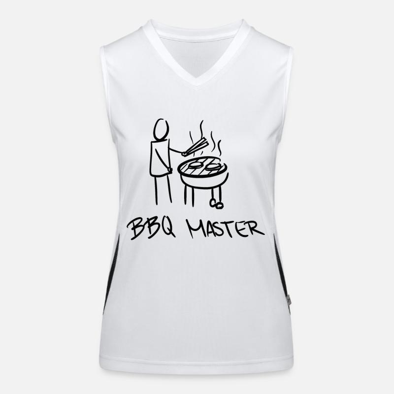 BBQ Master Funktionelles Kontrast-Tank Top für Frauen