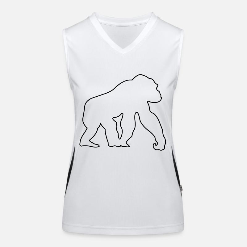 singe Débardeur respirant contrasté Femme