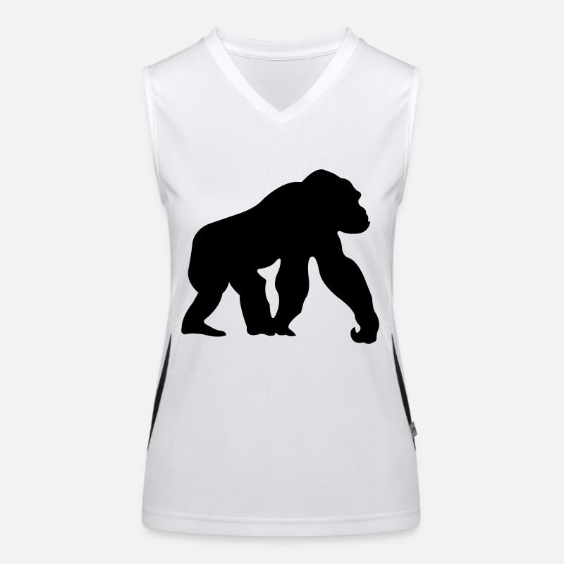 affe Funktionelles Kontrast-Tank Top für Frauen