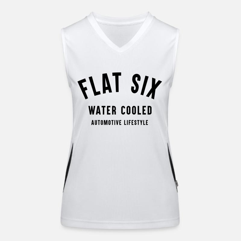 flatsix watercooled Funktionelles Kontrast-Tank Top für Frauen