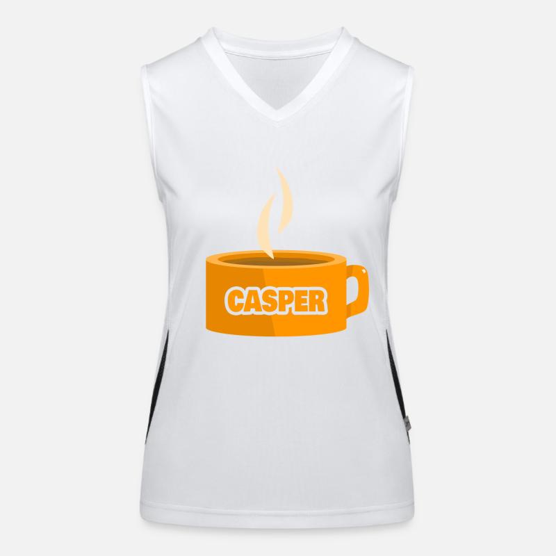 Casper comme une tasse à thé Débardeur respirant contrasté Femme