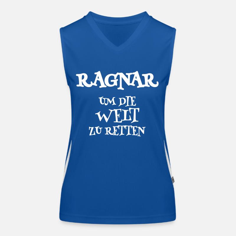 Retter Ragnar Funktionelles Kontrast-Tank Top für Frauen