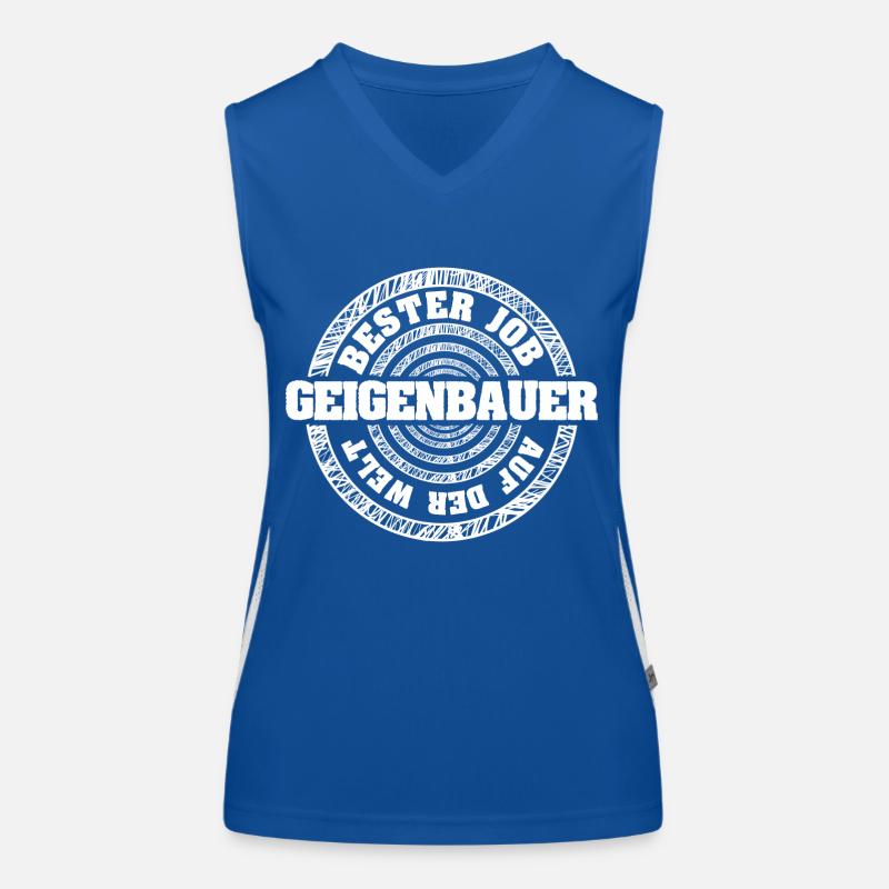 Métier de luthier Débardeur respirant contrasté Femme