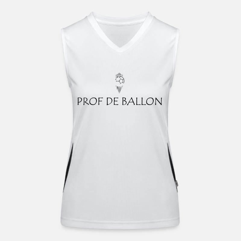 Prof de ballons Débardeur respirant contrasté Femme