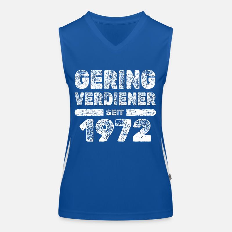 1972 Funktionelles Kontrast-Tank Top für Frauen