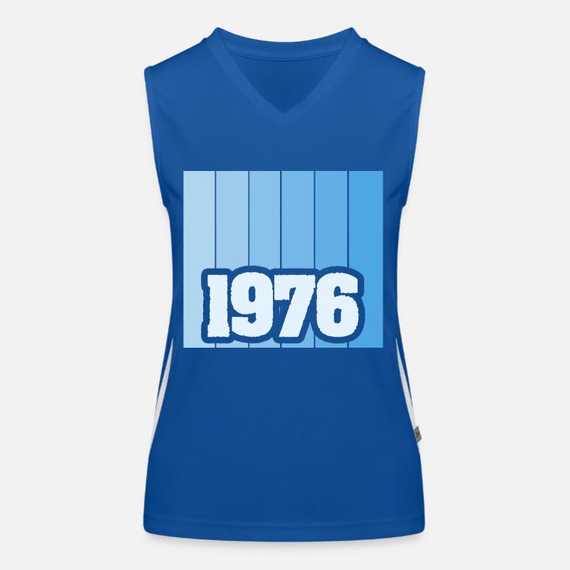 Born in 1976 Women's Functional Contrast Tank Top