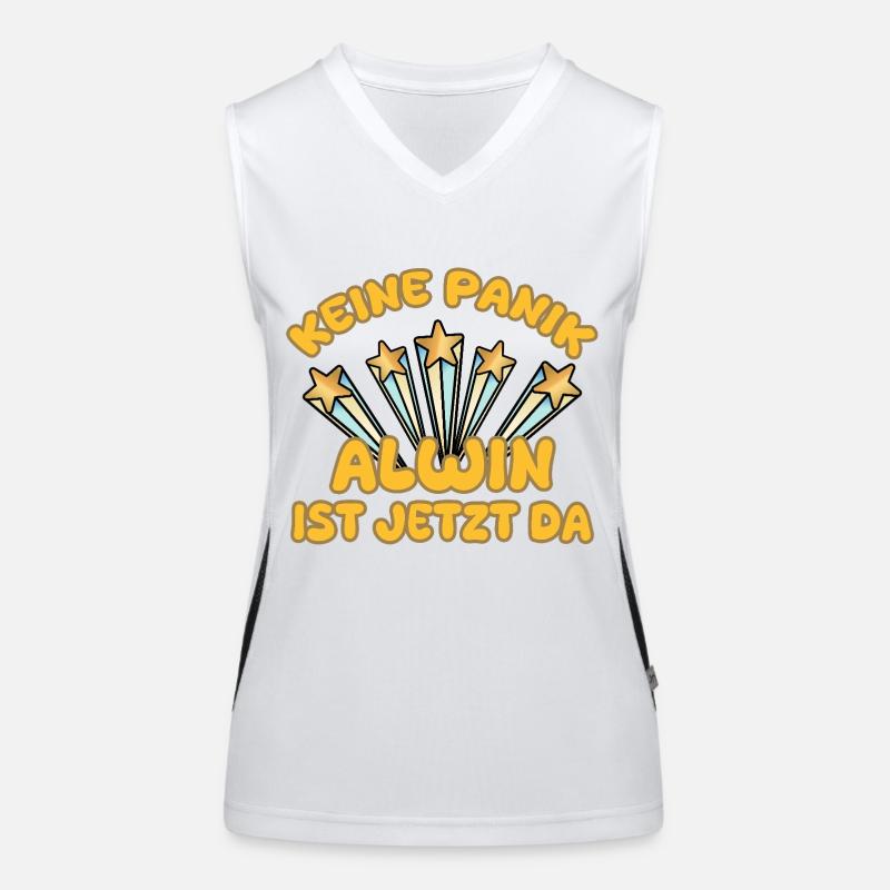 First name Alwin Women's Functional Contrast Tank Top