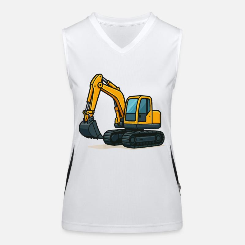 bagger comic Funktionelles Kontrast-Tank Top für Frauen