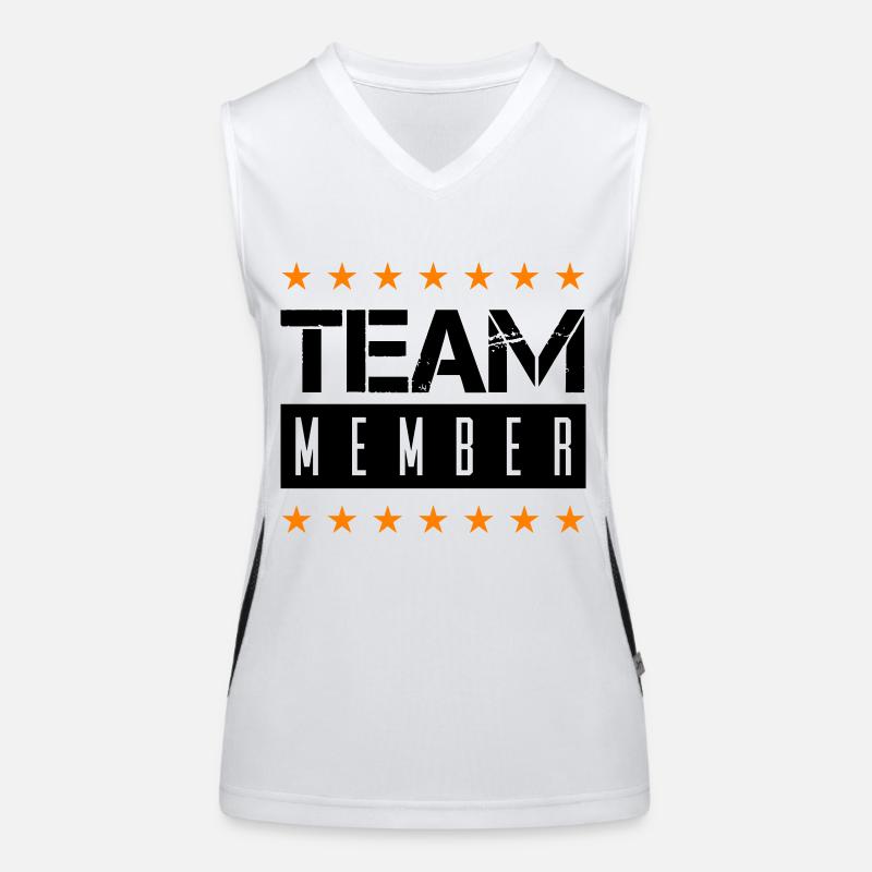 Team Member Women's Functional Contrast Tank Top