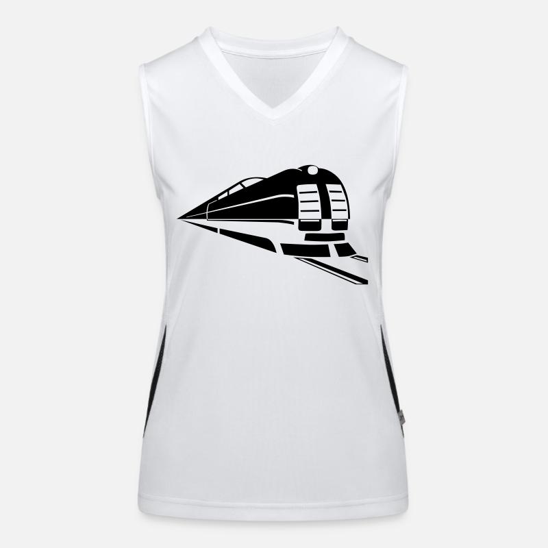 Zug Funktionelles Kontrast-Tank Top für Frauen