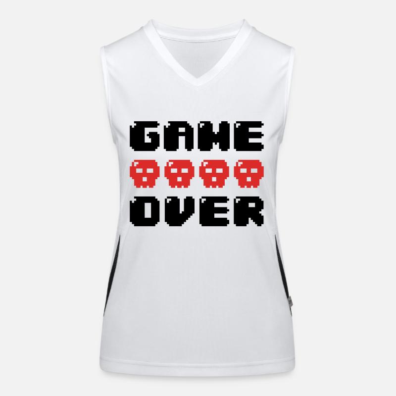 game over Débardeur respirant contrasté Femme