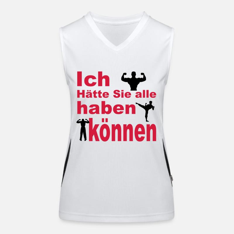 junggesellenabschied Funktionelles Kontrast-Tank Top für Frauen