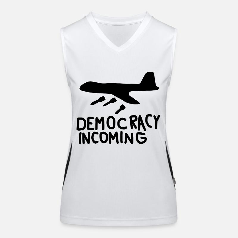 Democracy Incoming Débardeur respirant contrasté Femme