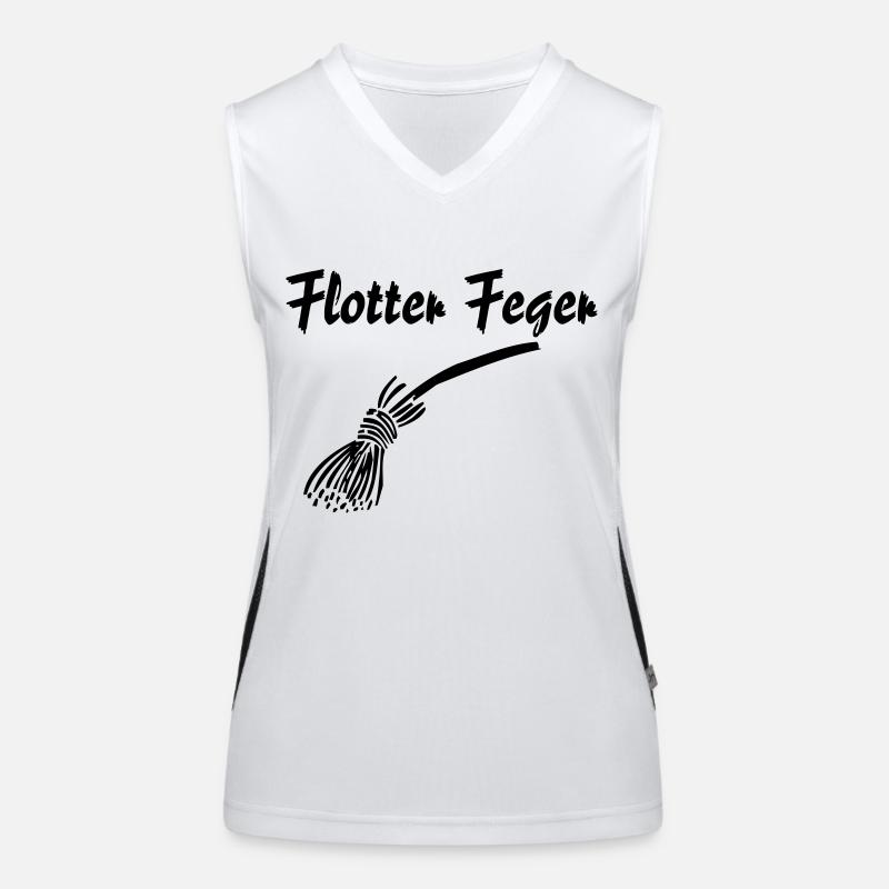 Flotter-feger Funktionelles Kontrast-Tank Top für Frauen