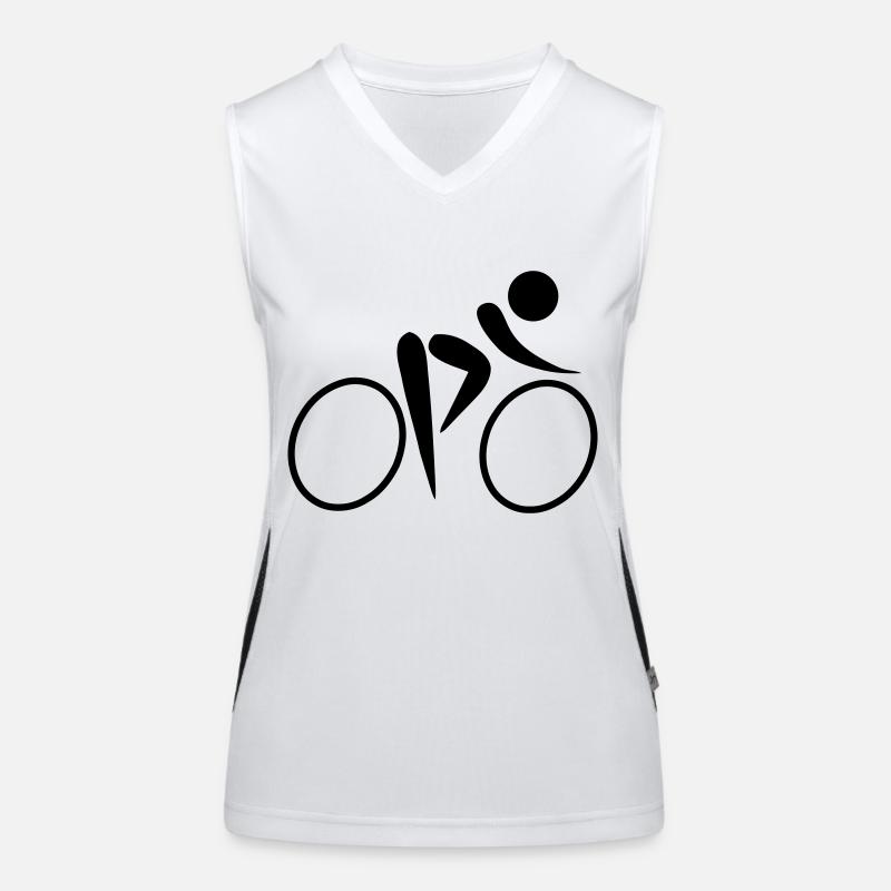 cycling os Débardeur respirant contrasté Femme