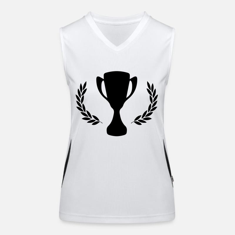 Cup Funktionelles Kontrast-Tank Top für Frauen