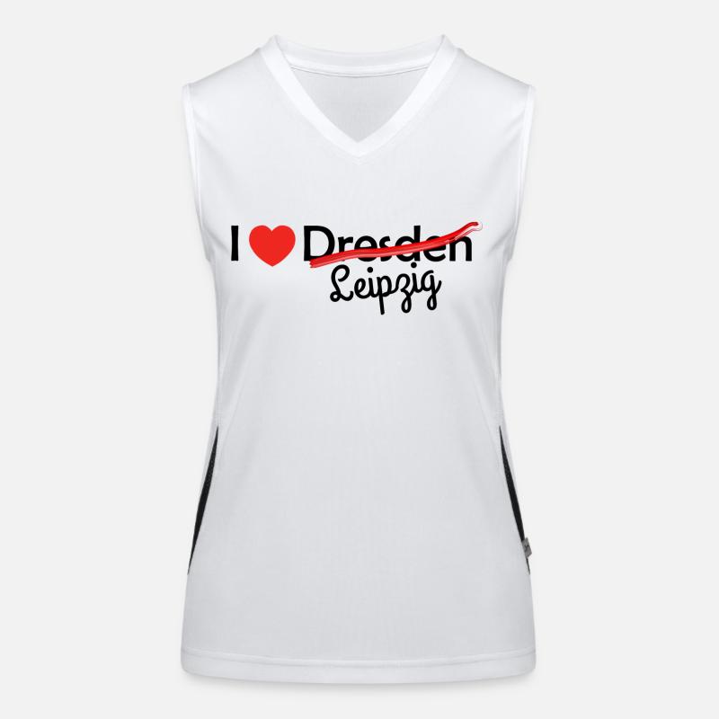 Leipzig! Women's Functional Contrast Tank Top