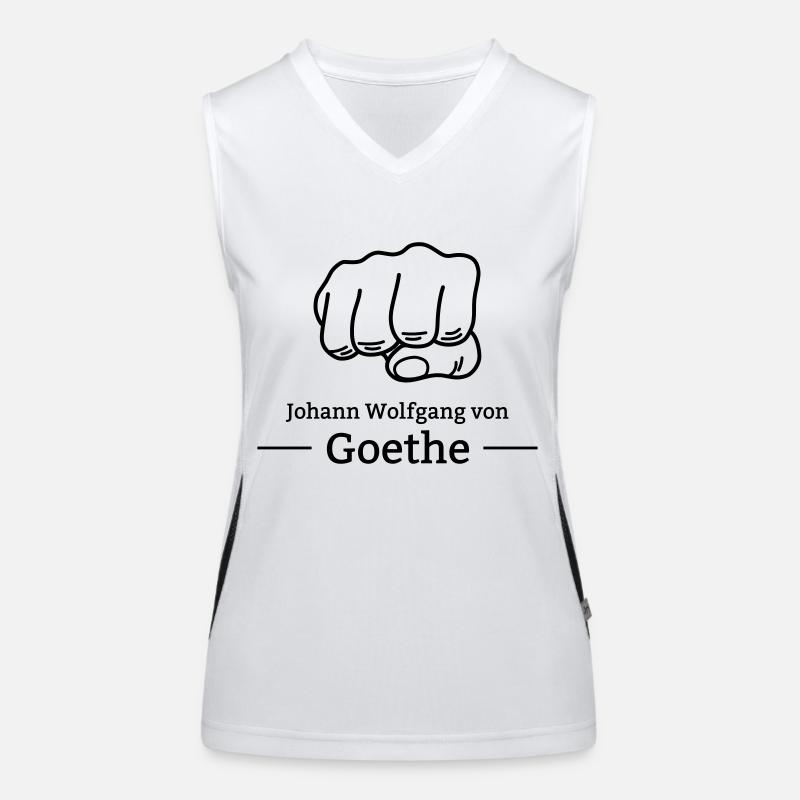 Faust von Goethe Funktionelles Kontrast-Tank Top für Frauen