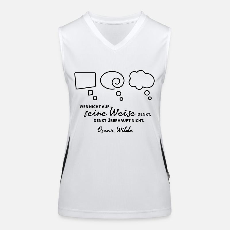 Thinking Women's Functional Contrast Tank Top