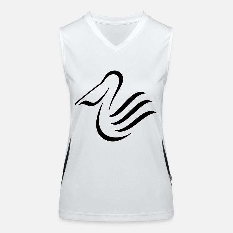 Pelikan Funktionelles Kontrast-Tank Top für Frauen