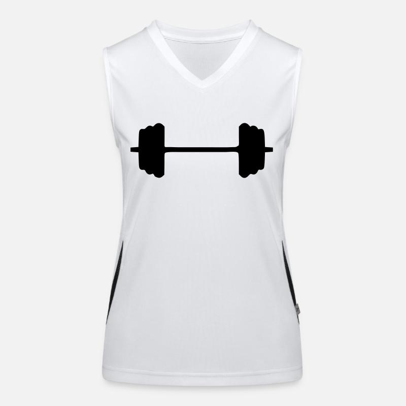 poids Débardeur respirant contrasté Femme