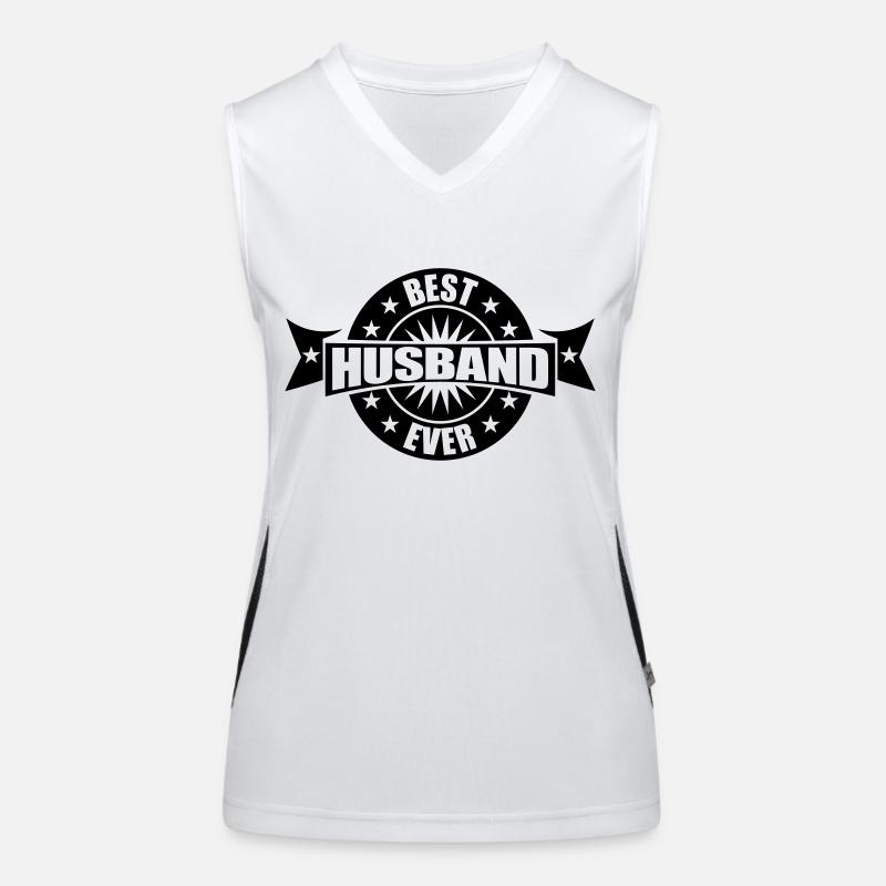 black award round circle seal banner stem Women's Functional Contrast Tank Top