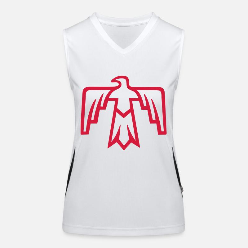 Native American Thunderbird Women's Functional Contrast Tank Top