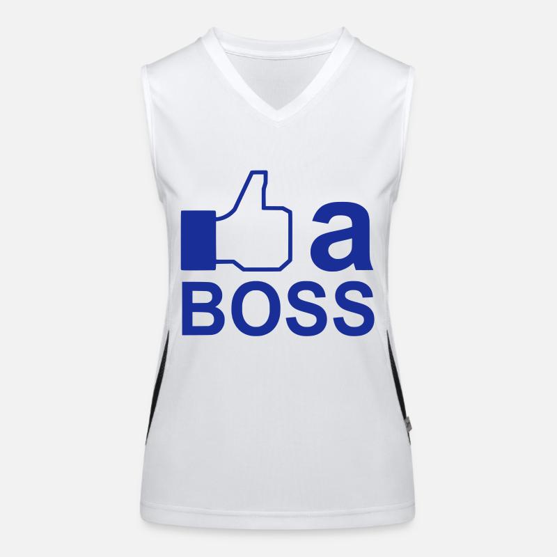 Comme un patron Débardeur respirant contrasté Femme