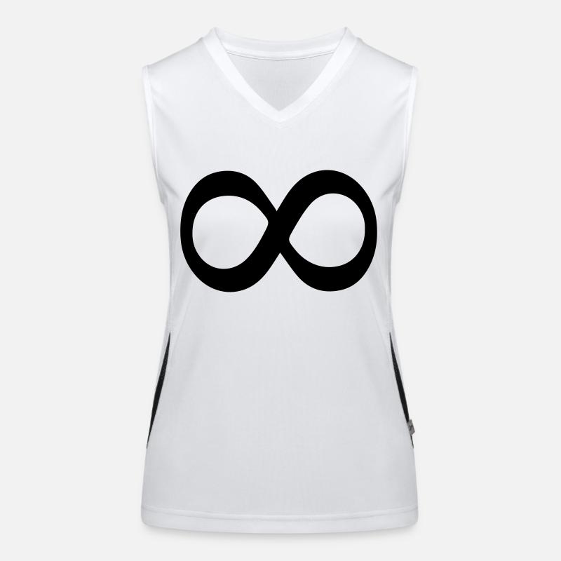 unendlich Funktionelles Kontrast-Tank Top für Frauen