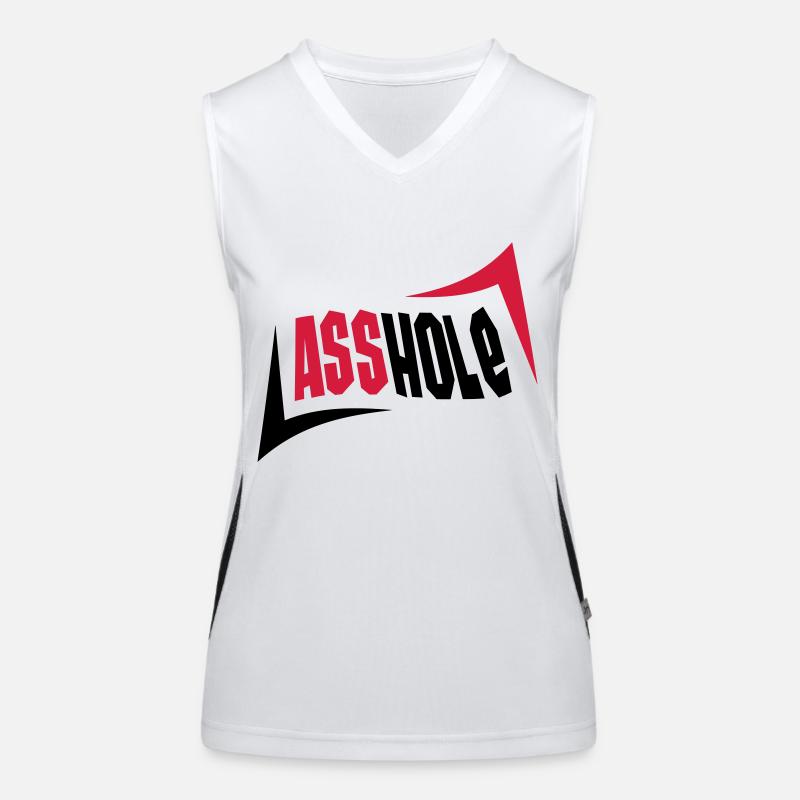 Asshole Women's Functional Contrast Tank Top