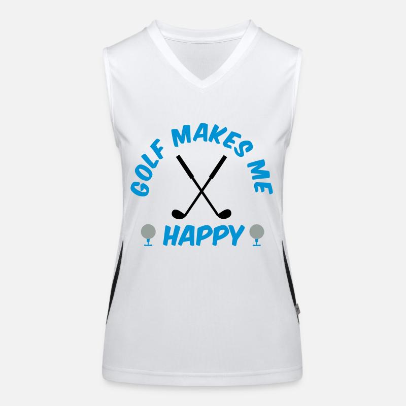 golf Funktionelles Kontrast-Tank Top für Frauen