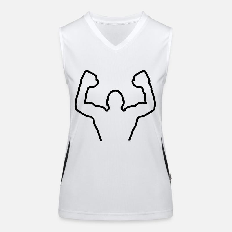 boxer_f1 Funktionelles Kontrast-Tank Top für Frauen