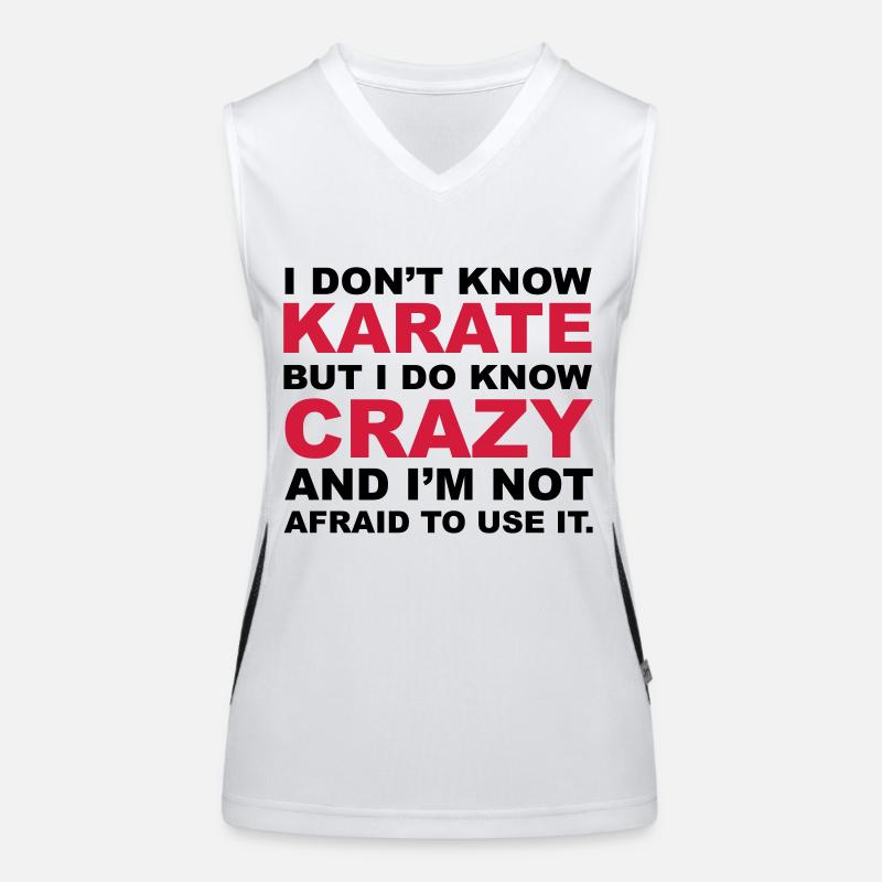 Crazy Débardeur respirant contrasté Femme