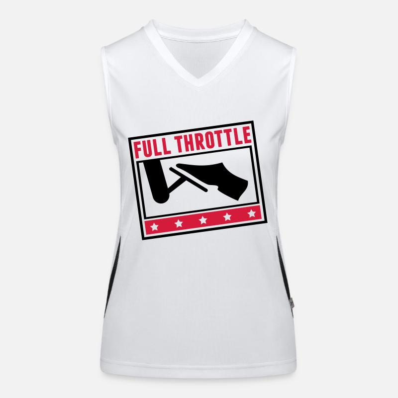 full_throttle_pi2 Women's Functional Contrast Tank Top