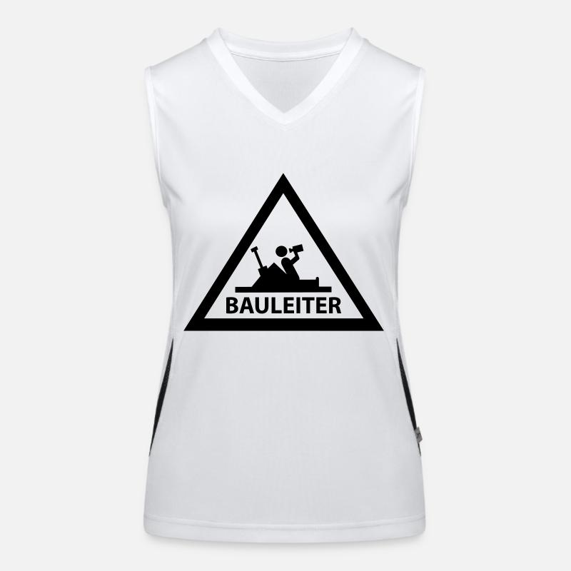 bauleiter Funktionelles Kontrast-Tank Top für Frauen