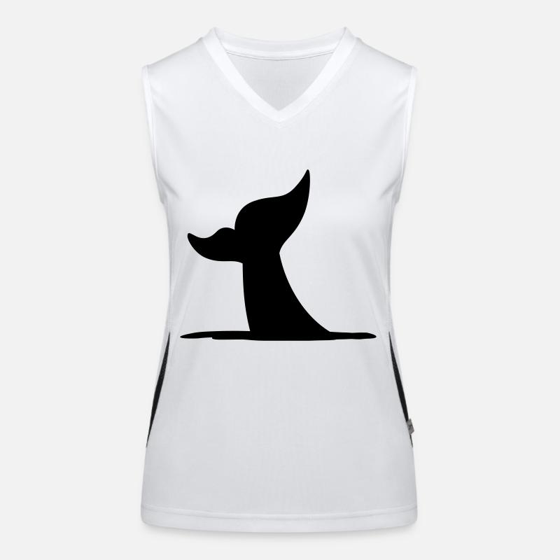 Wal Funktionelles Kontrast-Tank Top für Frauen