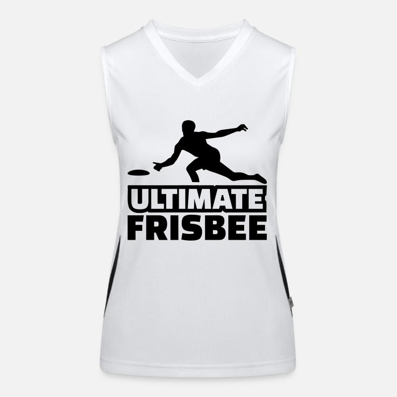 Frisbee Funktionelles Kontrast-Tank Top für Frauen