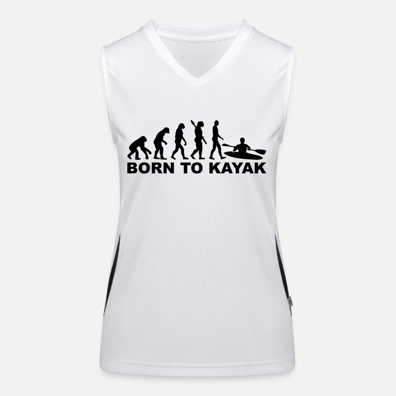 Kajak Funktionelles Kontrast-Tank Top für Frauen