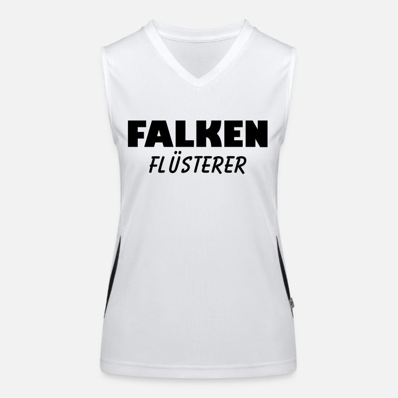 falken flüsterer Funktionelles Kontrast-Tank Top für Frauen