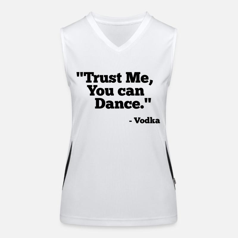 You can Dance - Vodka Débardeur respirant contrasté Femme