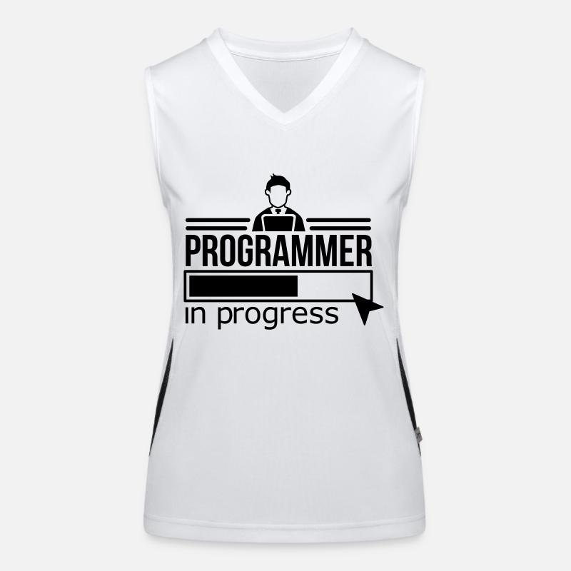 Programmierer Funktionelles Kontrast-Tank Top für Frauen