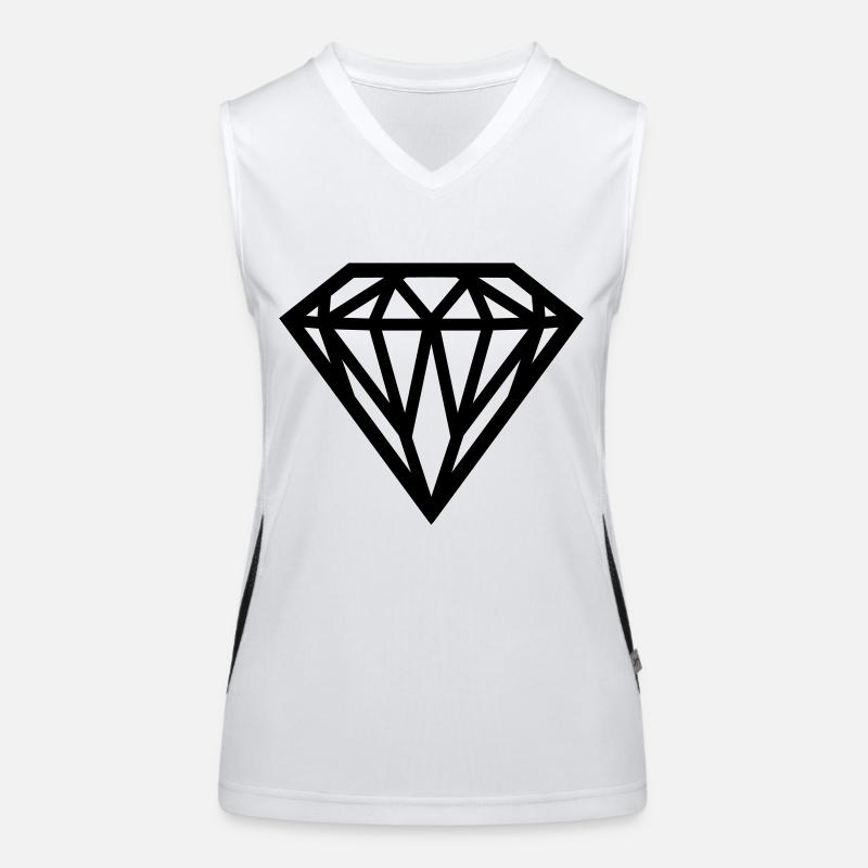 Diamant - diamant Débardeur respirant contrasté Femme